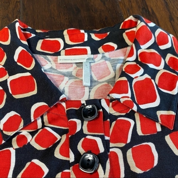 CLASSIQUES ENTIER 70s Shirt Dress, MCM Retro Vintage - Picture 4 of 14